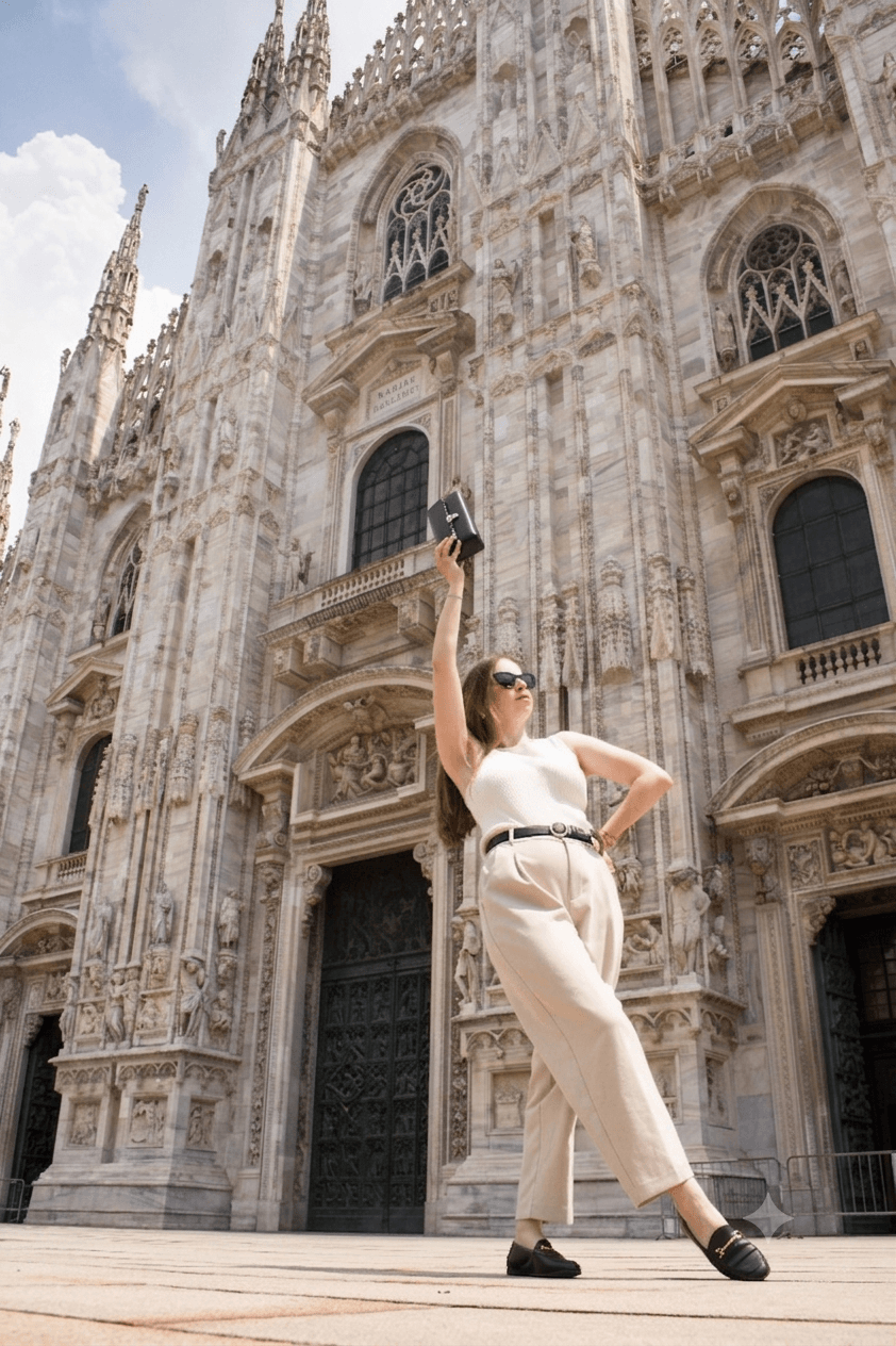 Torebka skórzana Black Tree — Bergamo
