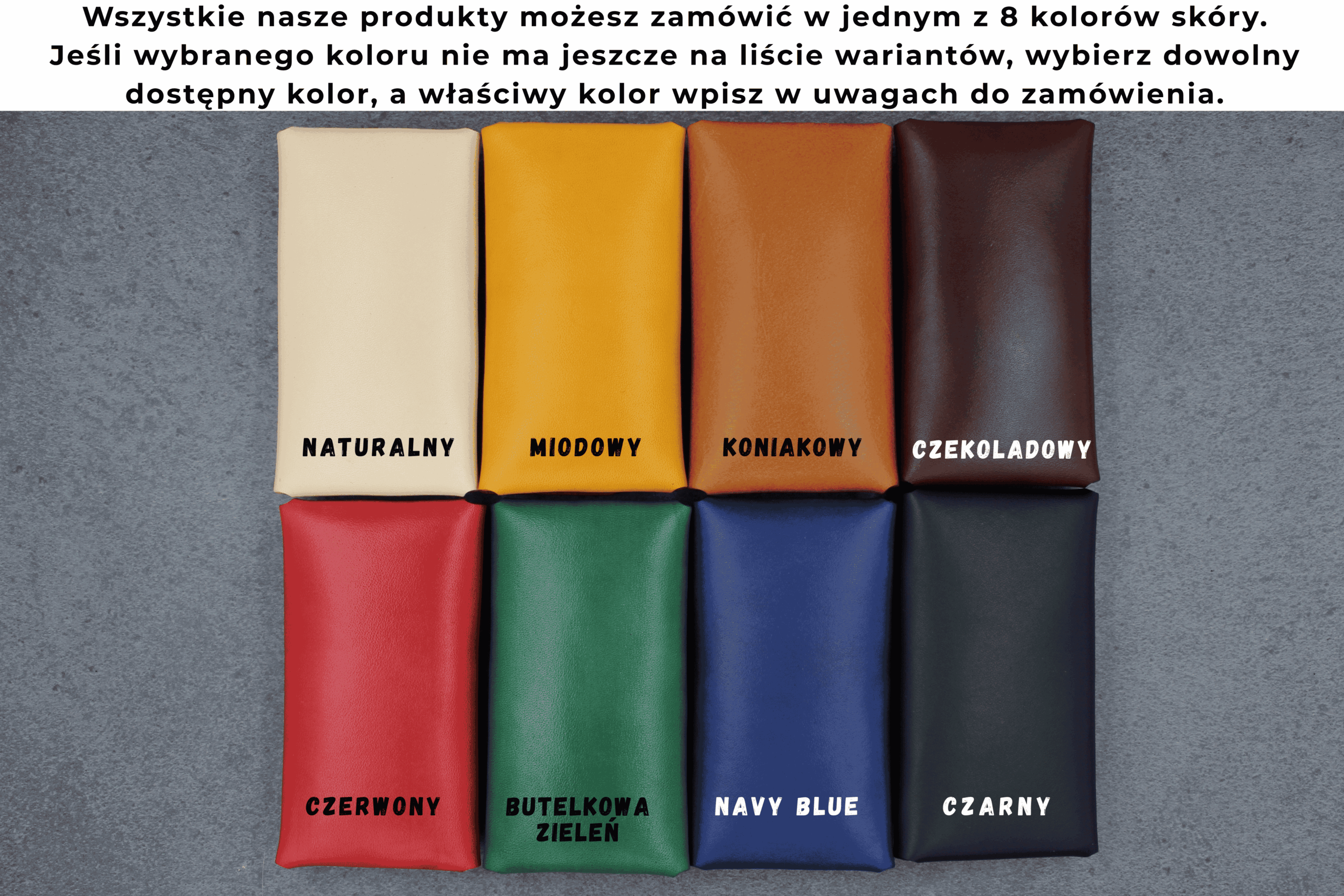 Zestaw skórzanych zapięć do kabli - obrazek 4